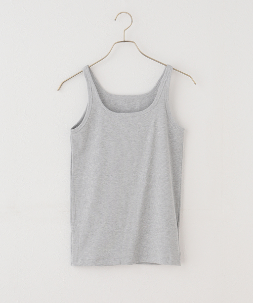 JOURNAL STANDARD(ジャーナルスタンダード)の「BASIC タンクトップ(Tシャツ/カットソー・レディース・ホワイト/ブラック/チャコールグレー・FREE)」の1枚目の写真