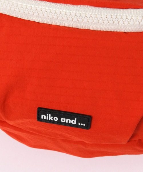 niko and...（ニコアンド）の「ウエストポーチ（ボディバッグ/ウエストポーチ・レディース・その他1/レッド/ブラック・0）」の8枚目の写真
