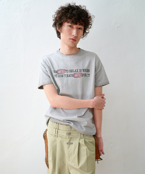 THEVINYLHOUSE(ザバイニルハウス)の「FADED TIME TEE GREY(Tシャツ/カットソー・メンズ・その他・SMALL/MEDIUM/LARGE)」の11枚目の写真