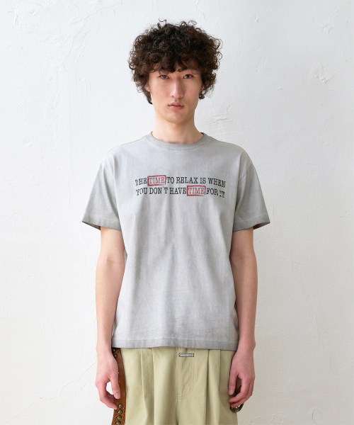 THEVINYLHOUSE(ザバイニルハウス)の「FADED TIME TEE GREY(Tシャツ/カットソー・メンズ・その他・SMALL/MEDIUM/LARGE)」の14枚目の写真