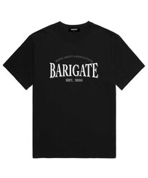 BARIGATE（バリゲート）の「SHADOWロゴ半袖Tシャツ (BS003) ブラック/ホワイト（Tシャツ/カットソー）」