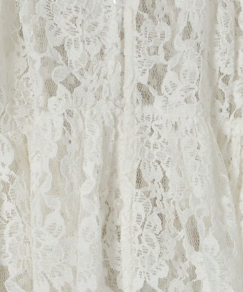 studio CLIP(スタディオクリップ)の「【daily CLIP】レースリッチブラウス(シャツ/ブラウス・レディース・ブラック/ホワイト・FREE)」の10枚目の写真