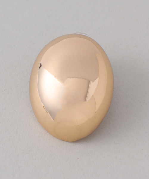 Noble(ノーブル)の「《追加》PETIT MOMENTS/プティモーメント Oval Stud Earrings(ピアス(両耳用)・レディース・ゴールド/シルバー・FREE)」の12枚目の写真