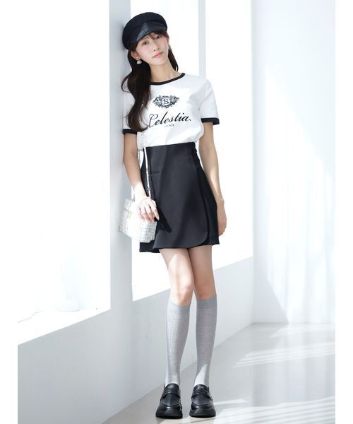 SNIDEL(スナイデル)の「ラップキュロットパンツ(その他パンツ・レディース・インディゴブルー/アイボリー/ブラック・0/1)」の19枚目の写真