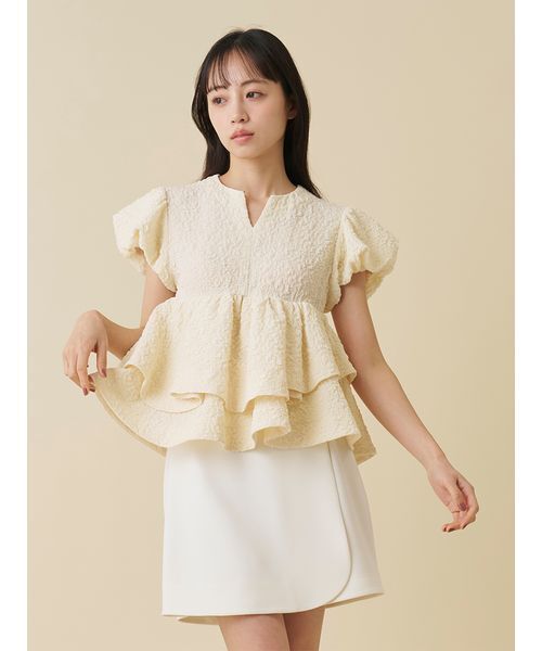 SNIDEL(スナイデル)の「ラップキュロットパンツ(その他パンツ・レディース・インディゴブルー/アイボリー/ブラック・0/1)」の17枚目の写真