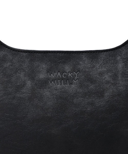 Wacky WiLLy（ワッキーウィリー）の「[GISELLEジゼル着用] WOMEN'S EYELET SHOULDER BAG（ショルダーバッグ・レディース・ブラック・FREE）」の6枚目の写真