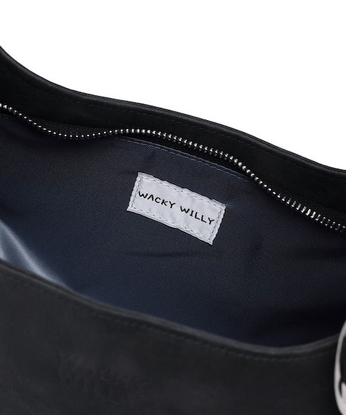 Wacky WiLLy（ワッキーウィリー）の「[GISELLEジゼル着用] WOMEN'S EYELET SHOULDER BAG（ショルダーバッグ・レディース・ブラック・FREE）」の9枚目の写真