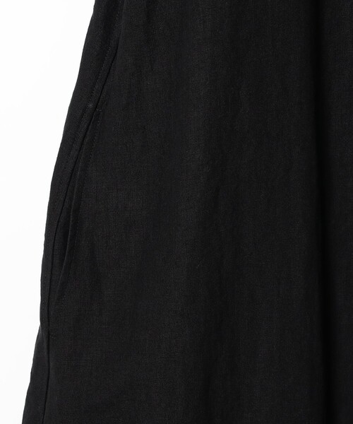 Demi-Luxe BEAMS(デミルクス ビームス)の「【7/31値下げ】【別注】INSCRIRE / リネン ノースリーブ ドレス(ワンピース・レディース・ブラック・36/38)」の5枚目の写真