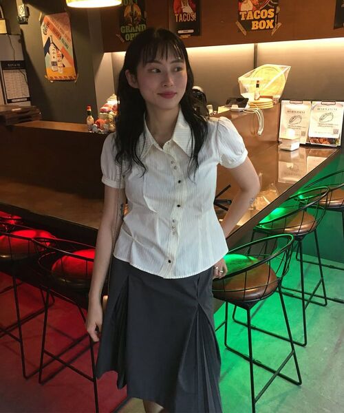 Miseki SEOUL(ミセキソウル)の「Accordion side pleats midi skirt CHARCOAL(スカート・レディース・その他・1/2)」の6枚目の写真