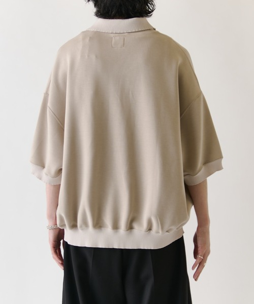 Lui's(ルイス)の「ピーチスキンスキッパーポロシャツ(Tシャツ/カットソー・メンズ・ブラウン/ブラック/ライトグレー・M/S)」の14枚目の写真