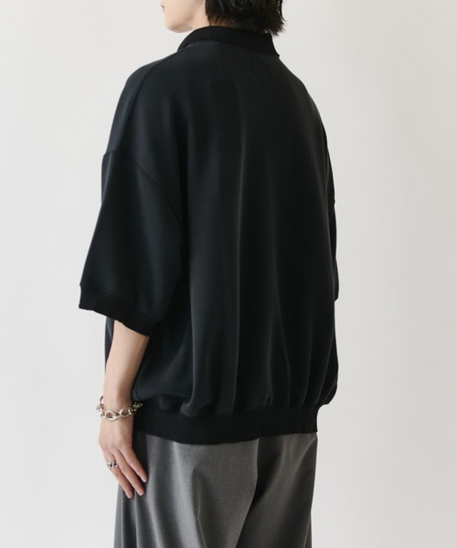 Lui's(ルイス)の「ピーチスキンスキッパーポロシャツ(Tシャツ/カットソー・メンズ・ブラウン/ブラック/ライトグレー・M/S)」の7枚目の写真