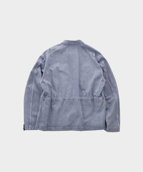 URU(ウル)の「Utilyty shirts(シャツ/ブラウス・メンズ・ブルー・2/1)」の2枚目の写真