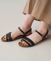 PLAKTON（プラクトン）の「【PLAKTON/プラクトン】ストラップフラットサンダル（パンプス）」