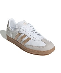 Lafayette（ラファイエット）の「アディダス 【adidas】-  サンバ スニーカー ウィメンズ【SAMBA OG W Cloud White/Wonder Gold Met/Grey One IH9127】（スニーカー）」
