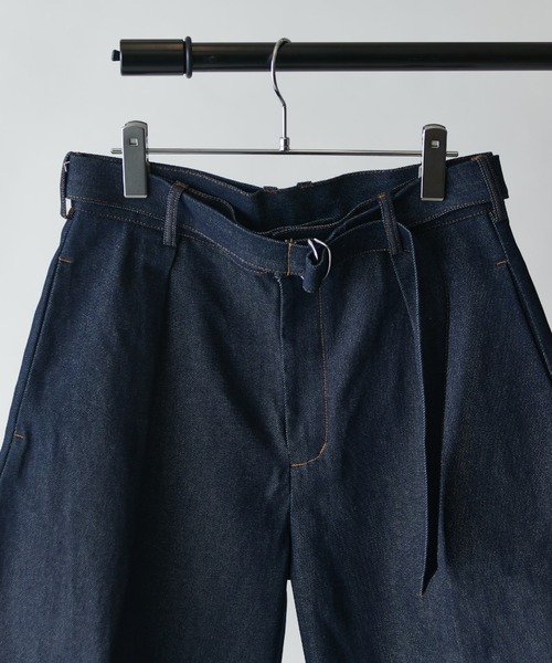 Lui's(ルイス)の「13.5オンスバルーンデニムショーツ(デニムパンツ・メンズ・インディゴブルー/ブラック・S/M/L)」の21枚目の写真