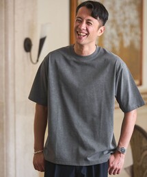 【WEB限定】スノーフェード 半袖 クルーネック Tシャツ -吸水速乾-