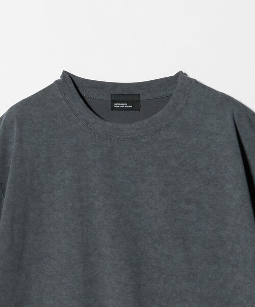 green label relaxing(グリーンレーベルリラクシング)の「【WEB限定】スノーフェード 半袖 クルーネック Tシャツ -吸水速乾-(Tシャツ/カットソー・メンズ・ブラック/ターコイズブルー系/ナチュラル・XL/S/L/M)」の19枚目の写真