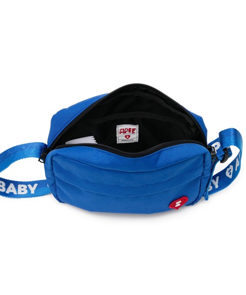 A BATHING APE(アベイシングエイプ)の「HEART BADGE CROSSBODY MINI BAG #1(ショルダーバッグ・レディース・ブルー/レッド/ブラック・FREE)」の14枚目の写真