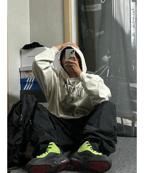 EXTRAORDINARY(エクストラオーディナリー)の「NO ANXIETY WASHED HOODIE OATMEAL(パーカー・メンズ・その他・LARGE/X-LARGE)」の10枚目の写真