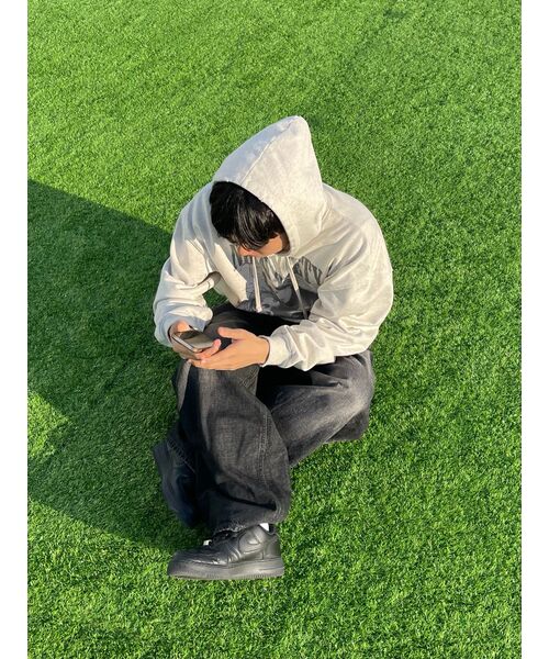 EXTRAORDINARY(エクストラオーディナリー)の「NO ANXIETY WASHED HOODIE OATMEAL(パーカー・メンズ・その他・LARGE/X-LARGE)」の12枚目の写真