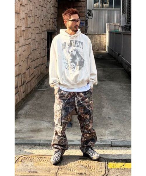 EXTRAORDINARY(エクストラオーディナリー)の「NO ANXIETY WASHED HOODIE OATMEAL(パーカー・メンズ・その他・LARGE/X-LARGE)」の13枚目の写真