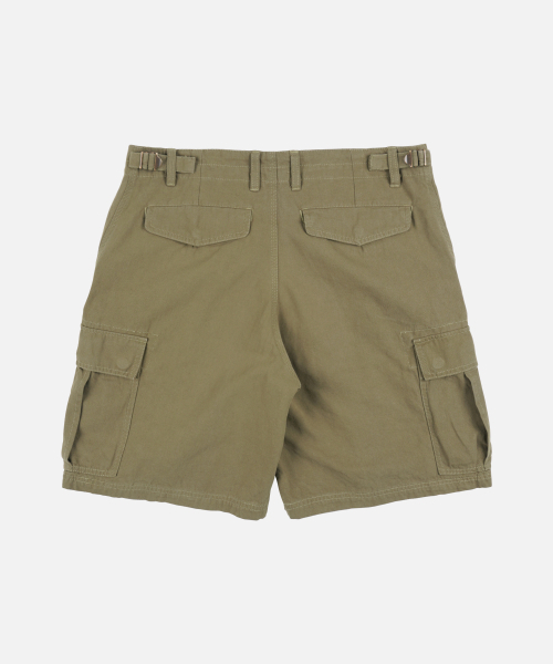 FRIZMWORKS（フリズムワークス）の「CANVAS ESSENTIAL CARGO SHORTS _ DEEP KHAKI（その他パンツ・メンズ・その他・SMALL/MEDIUM/LARGE/X-LARGE）」の3枚目の写真