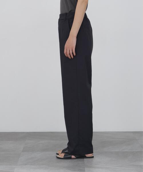 human woman(ヒューマンウーマン)の「◆【名品 / UVカット / ウォッシャブル】クールマックスストレートパンツ(その他パンツ・レディース・カーキ/ホワイト系その他/ブラック・MEDIUM/SMALL/LARGE)」の16枚目の写真