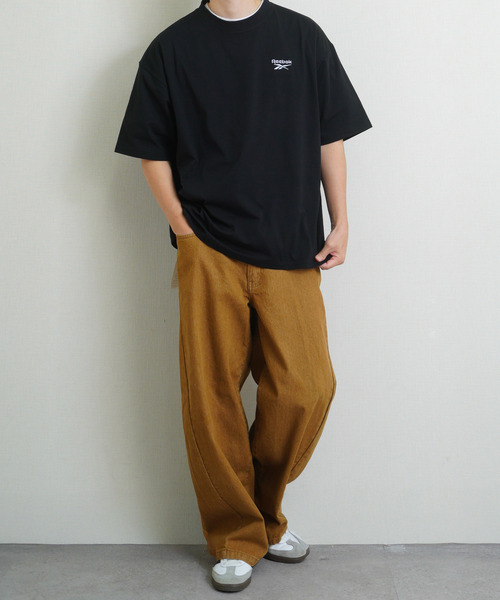 Reebok(リーボック)の「Reebok リーボック UVカット 接触冷感 ワンポイント ロゴT 半袖Tシャツ(Tシャツ/カットソー・メンズ・ホワイト/ネイビー系/ブラック・X-LARGE/MEDIUM/LARGE)」の19枚目の写真