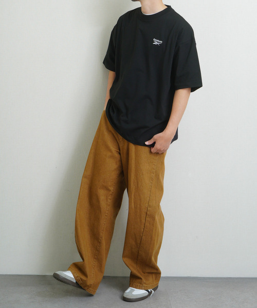 Reebok(リーボック)の「Reebok リーボック UVカット 接触冷感 ワンポイント ロゴT 半袖Tシャツ(Tシャツ/カットソー・メンズ・ホワイト/ネイビー系/ブラック・X-LARGE/MEDIUM/LARGE)」の18枚目の写真