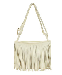 本革2WAYフリンジバッグ