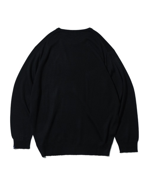 SILAS(サイラス)の「USUAL JUMPER(ニット/セーター・メンズ・ブラック/ネイビー・M/L)」の17枚目の写真
