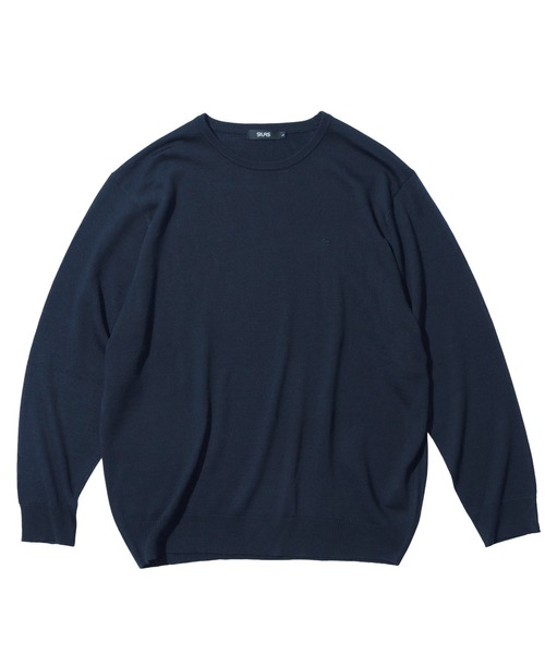 SILAS(サイラス)の「USUAL JUMPER(ニット/セーター・メンズ・ブラック/ネイビー・M/L)」の15枚目の写真