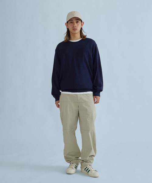 SILAS(サイラス)の「USUAL JUMPER(ニット/セーター・メンズ・ブラック/ネイビー・M/L)」の8枚目の写真