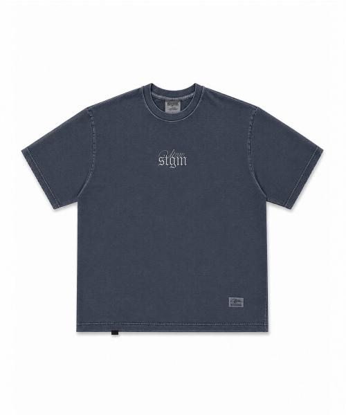 STIGMA(スティグマ)の「ML PIGMENT T-SHIRTS NAVY(Tシャツ/カットソー・メンズ・その他・MEDIUM/LARGE/X-LARGE)」の1枚目の写真