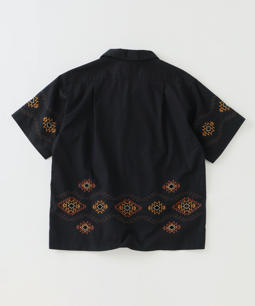 PENDLETON（ペンドルトン）の「PENDLETON / ペンドルトン 別注 ”カットワーク” 刺繍 オープンカラーシャツ（シャツ/ブラウス・メンズ・ライトグレー/ブラック・MEDIUM/LARGE）」の22枚目の写真