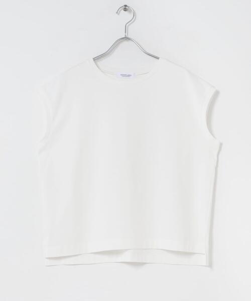 URBAN RESEARCH Sonny Label(アーバンリサーチサニーレーベル)の「『UR TECH ひやサラクール』フレンチスリーブプルオーバー(Tシャツ/カットソー・レディース・オフホワイト/レッド/ブルー系その他/ブラック・FREE)」の21枚目の写真