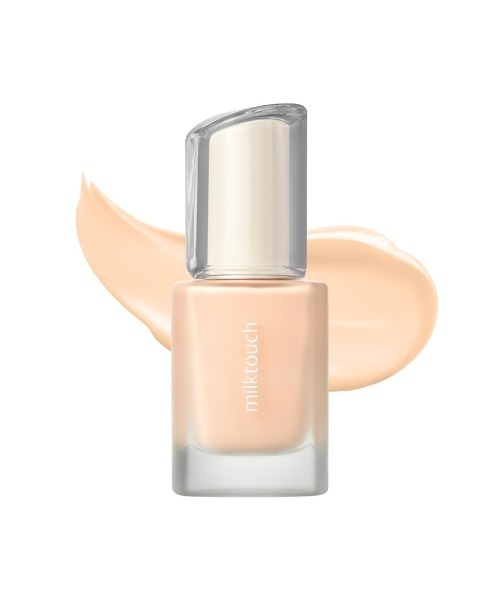 Milk Touch(ミルクタッチ)の「<新発売 / 全4色> デューイーガラススキンファンデーション(ファンデーション・レディース・04 Medium Beige/01 Rosy Ivory/03 Natural Beige/02 Vanilla Ivory・FREE)」の2枚目の写真