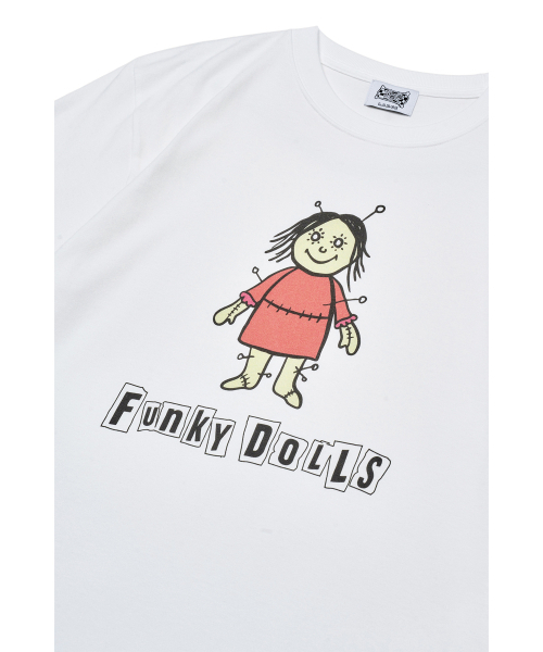 THE SCOT WRECK（ザ スコットレック）の「FUNKY DOLLS（Tシャツ/カットソー・メンズ・ホワイト・LARGE/X-LARGE/MEDIUM/SMALL）」の7枚目の写真