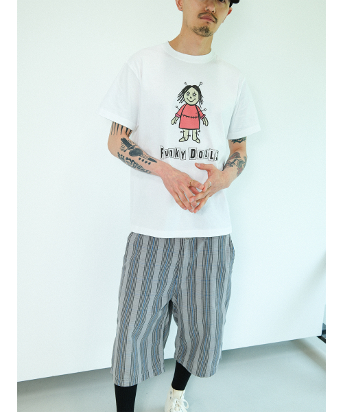 THE SCOT WRECK（ザ スコットレック）の「FUNKY DOLLS（Tシャツ/カットソー・メンズ・ホワイト・LARGE/X-LARGE/MEDIUM/SMALL）」の4枚目の写真
