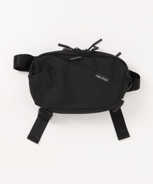NAUTICA(ノーティカ)の「【NAUTICA/ノーティカ】 NTC-10 ウエストバッグ(ボディバッグ/ウエストポーチ・メンズ・ブラック・FREE)」の1枚目の写真
