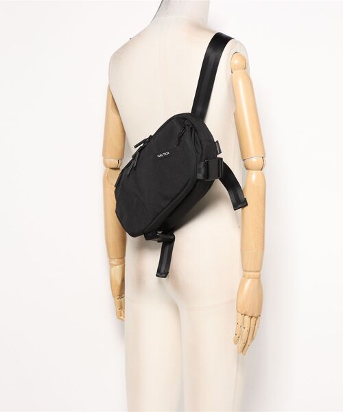 NAUTICA(ノーティカ)の「【NAUTICA/ノーティカ】 NTC-10 ウエストバッグ(ボディバッグ/ウエストポーチ・メンズ・ブラック・FREE)」の6枚目の写真
