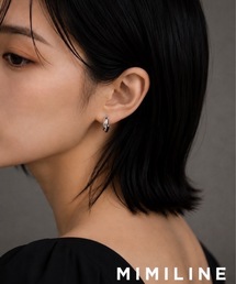 ハーフループイヤリング