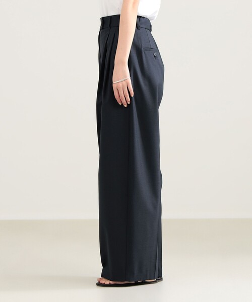 Demi-Luxe BEAMS(デミルクス ビームス)の「エディター東原妙子 × Demi-Luxe BEAMS / ウォッシャブルウール バレルパンツ(その他パンツ・レディース・ネイビー/グレー系その他/ベージュ系その他・38/36)」の12枚目の写真