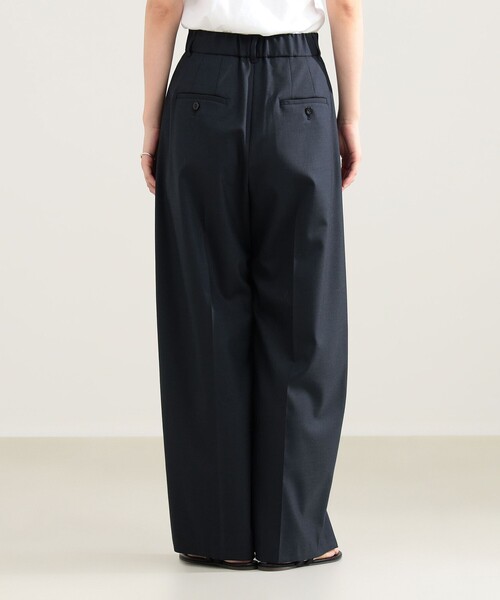 Demi-Luxe BEAMS(デミルクス ビームス)の「エディター東原妙子 × Demi-Luxe BEAMS / ウォッシャブルウール バレルパンツ(その他パンツ・レディース・ネイビー/グレー系その他/ベージュ系その他・38/36)」の13枚目の写真