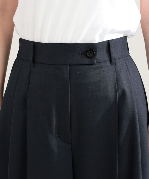 Demi-Luxe BEAMS(デミルクス ビームス)の「エディター東原妙子 × Demi-Luxe BEAMS / ウォッシャブルウール バレルパンツ(その他パンツ・レディース・ネイビー/グレー系その他/ベージュ系その他・38/36)」の14枚目の写真