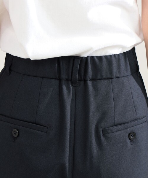 Demi-Luxe BEAMS（デミルクス ビームス）の「エディター東原妙子 × Demi-Luxe BEAMS / ウォッシャブルウール バレルパンツ（その他パンツ・レディース・ネイビー/グレー系その他/ベージュ系その他・38/36）」の19枚目の写真