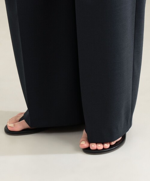 Demi-Luxe BEAMS（デミルクス ビームス）の「エディター東原妙子 × Demi-Luxe BEAMS / ウォッシャブルウール バレルパンツ（その他パンツ・レディース・ネイビー/グレー系その他/ベージュ系その他・38/36）」の20枚目の写真