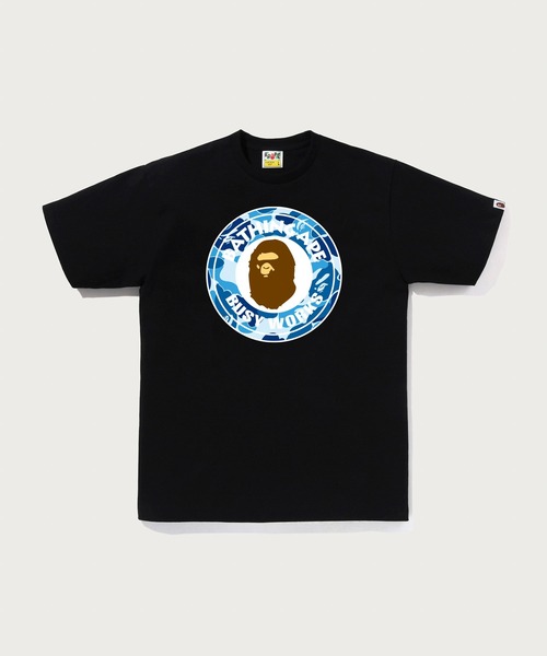 A BATHING APE(アベイシングエイプ)の「ABC CAMO BUSY WORKS TEE(Tシャツ/カットソー・メンズ・ホワイト×ブルー/ホワイト×グリーン/ブラック×ブルー/ブラック×ピンク/ブラック×グリーン/ホワイト×ピンク・XX-LARGE/LARGE/MEDIUM/SMALL/X-LARGE)」の4枚目の写真