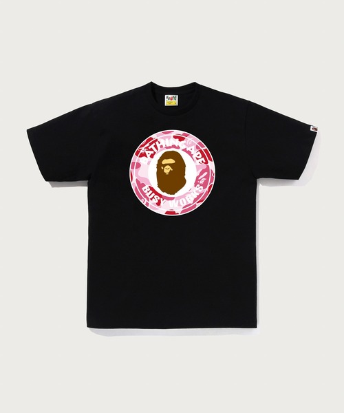 A BATHING APE(アベイシングエイプ)の「ABC CAMO BUSY WORKS TEE(Tシャツ/カットソー・メンズ・ホワイト×ブルー/ホワイト×グリーン/ブラック×ブルー/ブラック×ピンク/ブラック×グリーン/ホワイト×ピンク・XX-LARGE/LARGE/MEDIUM/SMALL/X-LARGE)」の6枚目の写真