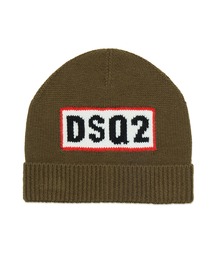 DSQUARED2（ディースクエアード）の「DSQUARED2（ディースクエアード）Kids & Junior ブランドロゴニットキャップ（ニットキャップ/ビーニー）」